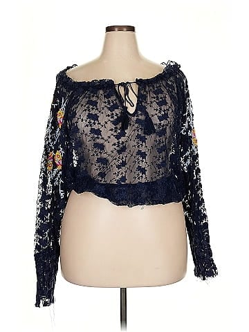 Free People 3/4 Sleeve Blouse (view 1)