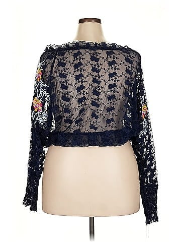 Free People 3/4 Sleeve Blouse (view 2)