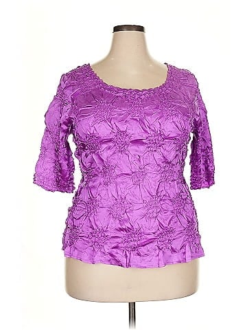 Colour Works 3/4 Sleeve Blouse (view 1)