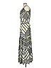 Hale Bob Print Gray Casual Dress Size XS - photo 4