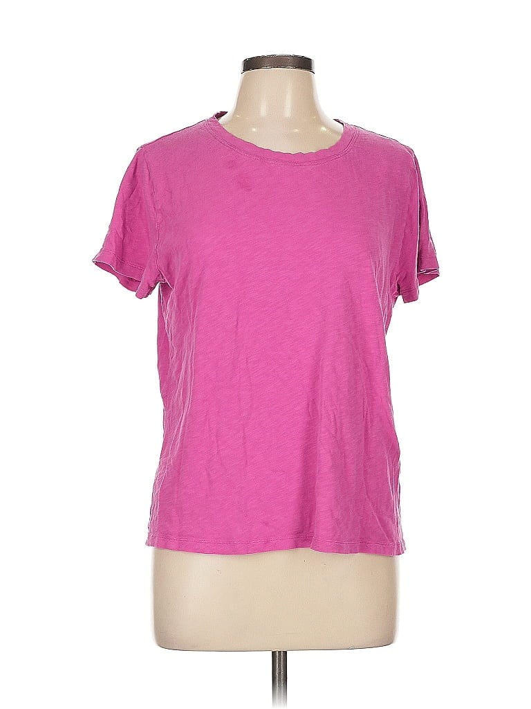Click to view more detailed imagery on our partner's website Pre-owned J.crew Factory Store Active T-shirt In Pink