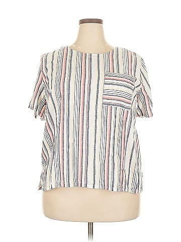 Liz Claiborne Short Sleeve Blouse (view 1)