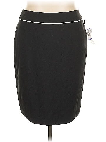 Black Label by Evan Picone Casual Skirt (view 1)