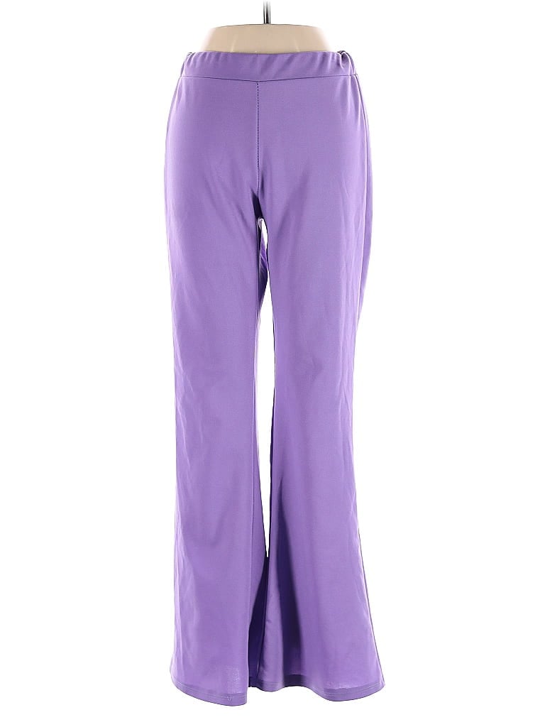 Pre-owned Melitea Casual Pants In Purple