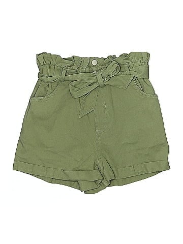 Aqua Khaki Shorts (view 1)