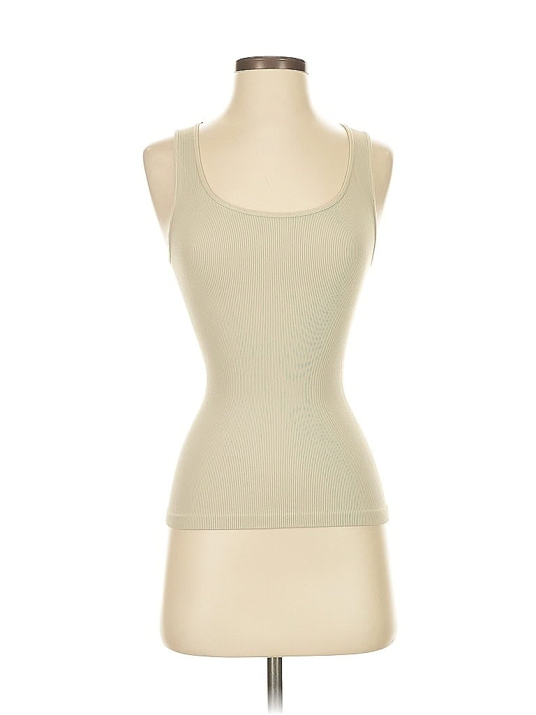 Pre-owned Sugar Lips Sleeveless T-shirt In Brown
