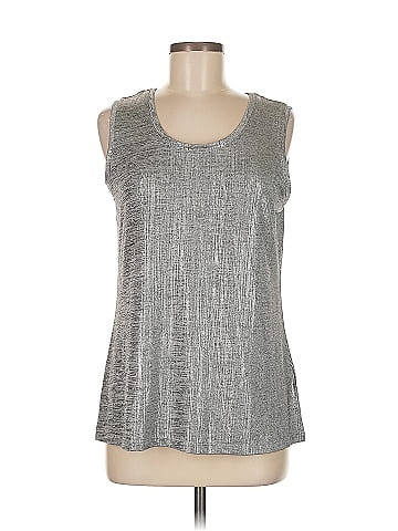 Susan Graver Sleeveless T-Shirt (view 1)