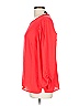 DKNY 100% Polyester Red 3/4 Sleeve Blouse Size L - photo 5
