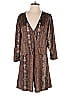 Assorted Brands 100% Polyester Brown Romper Size S - photo 1
