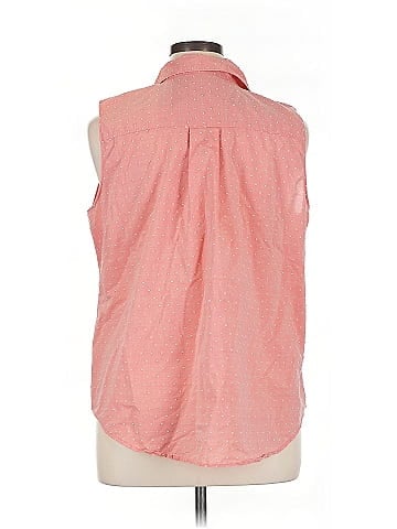 St. John's Bay Sleeveless Button-Down Shirt (view 2)