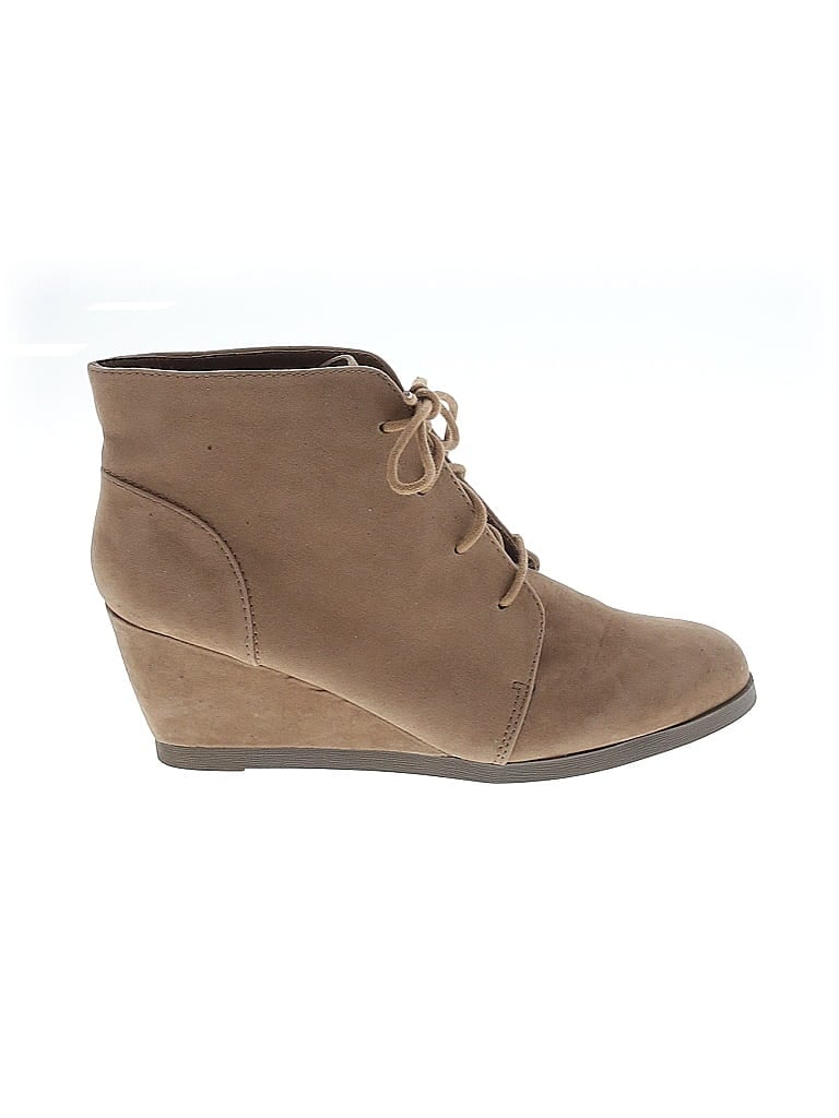 Madden Girl Tan Ankle Boots Size 11 - photo 1