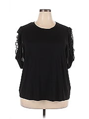 Carmen Carmen Marc Valvo Short Sleeve Top