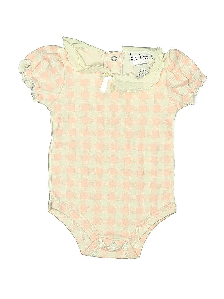 Click to view more detailed imagery on our partner's website Pre-owned Nicole Miller Babies' Short Sleeve Onesie In White