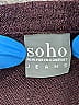 Soho JEANS NEW YORK & COMPANY Purple Pullover Sweater Size L - photo 7