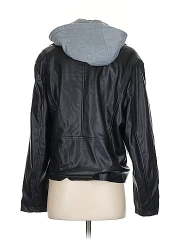 Bagatelle Faux Leather Jacket (view 2)