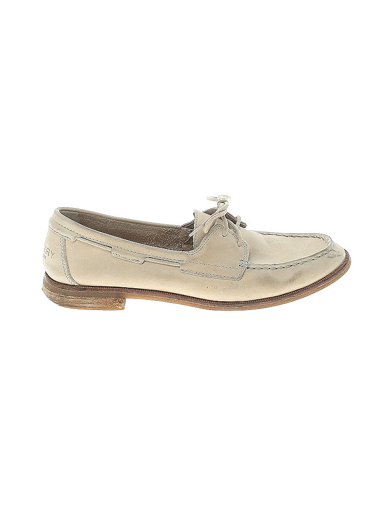 Sperry Top Sider Solid Ivory Flats Size 7 1/2 63 off ThredUp