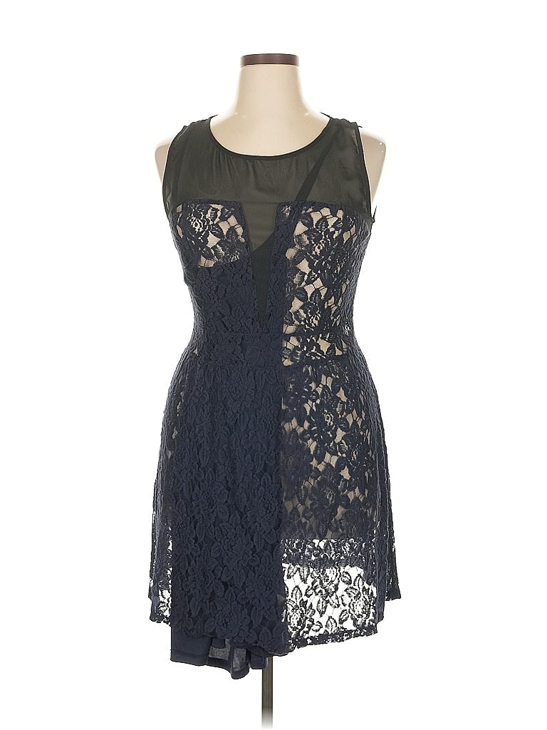 Pre-owned Rewind Cocktail Dress In Black