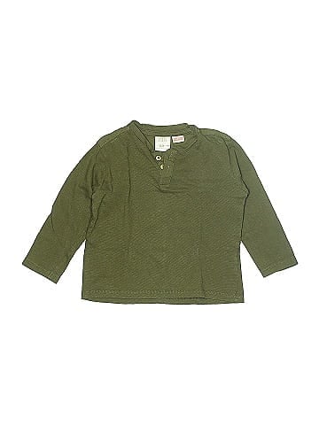 Zara Long Sleeve Henley (view 1)