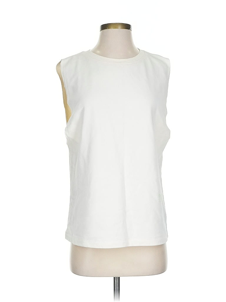 Pre-owned Fabletics Active T-shirt In White