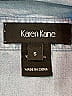 Karen Kane 100% Lyocell Blue 3/4 Sleeve Button-Down Shirt Size S - photo 7