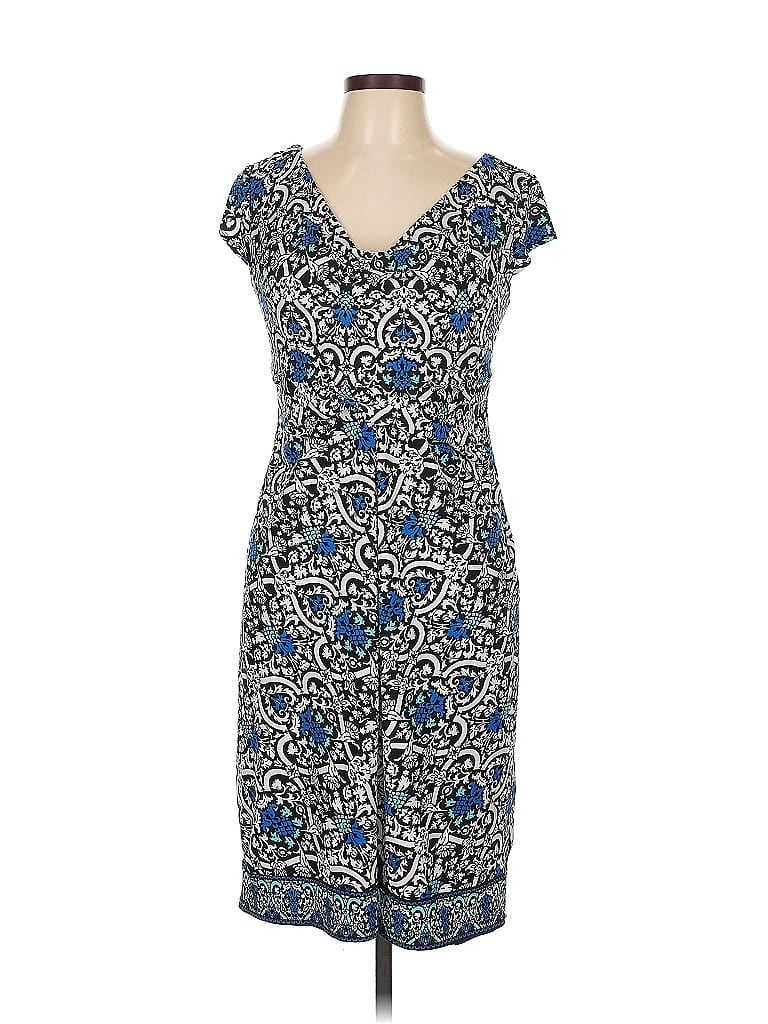 Pre-owned London Times Casual Dress In Blue