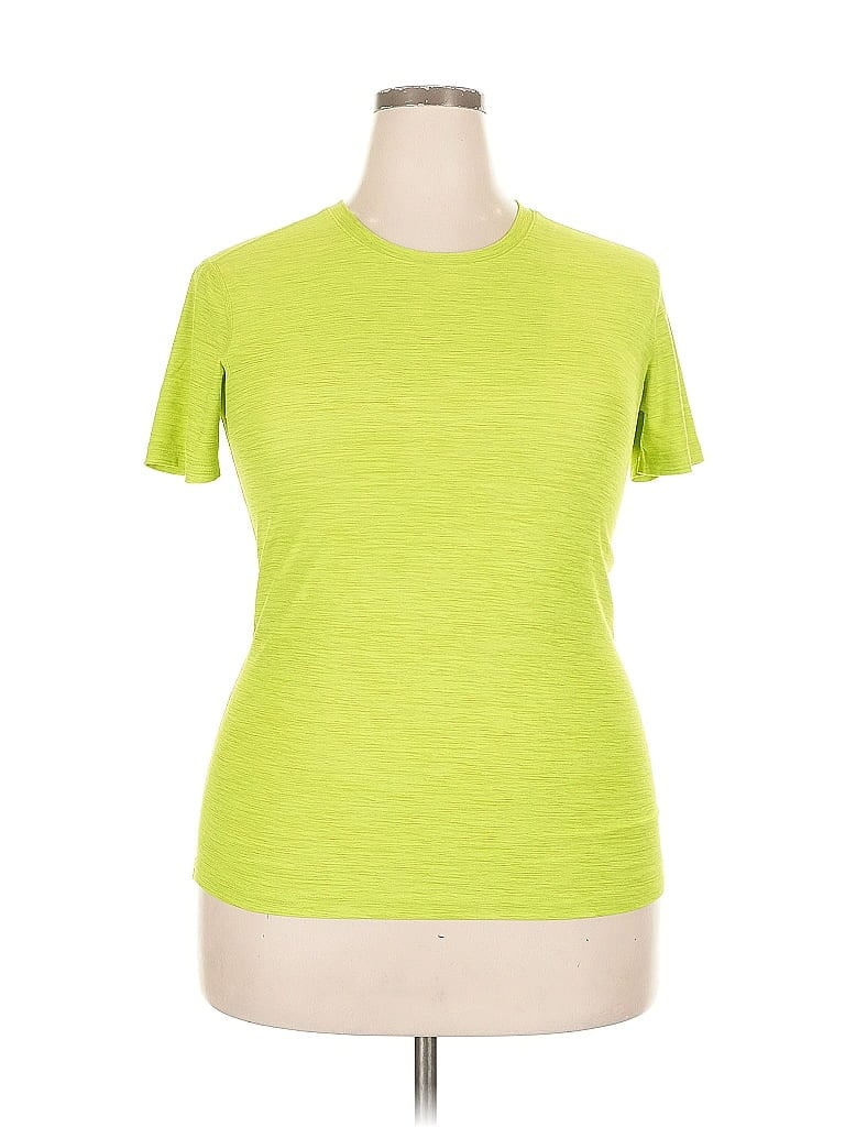 Pre-owned Active By Old Navy Active T-shirt In Green