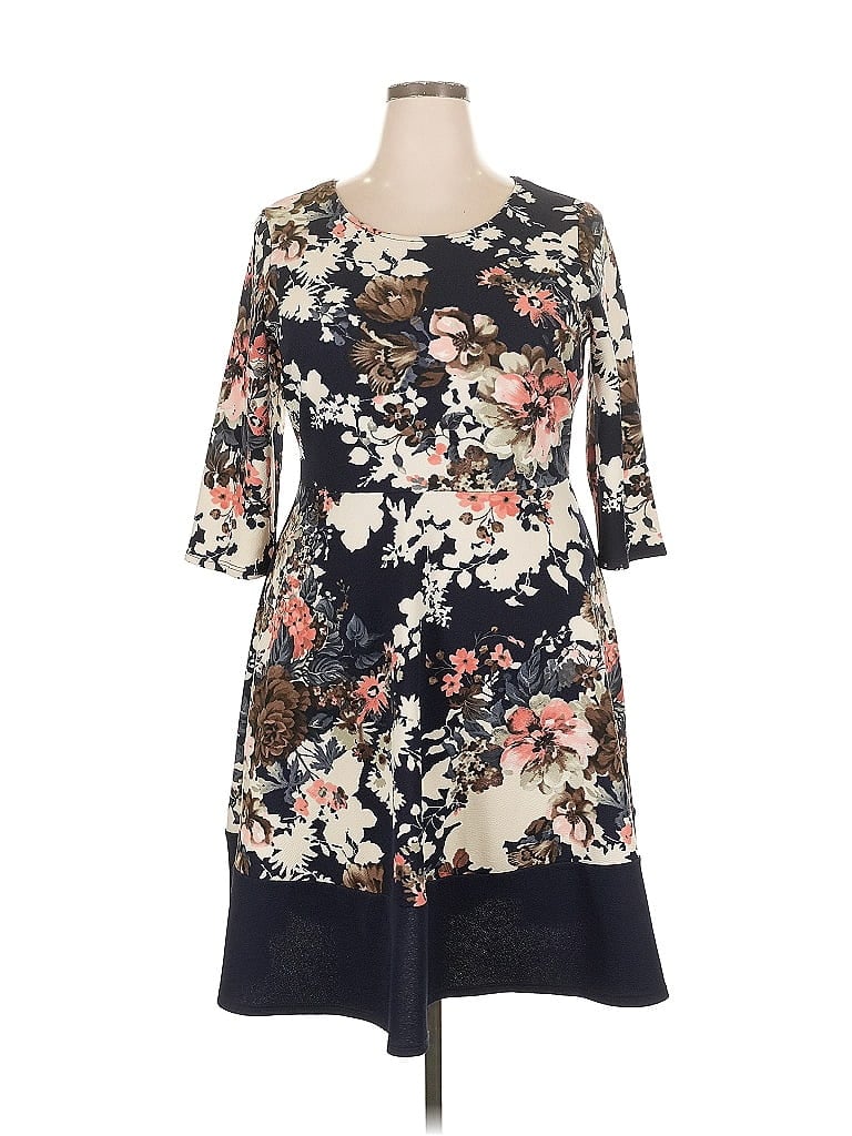 Pre-owned Gilli Casual Dress In Blue