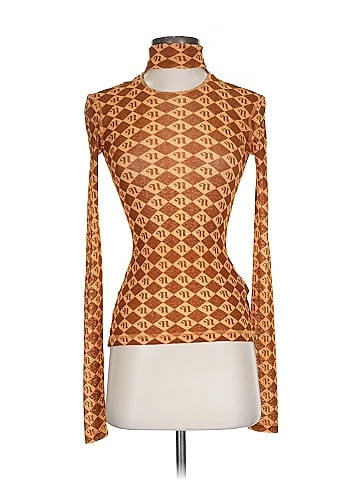 Nanushka Long Sleeve Top (view 1)