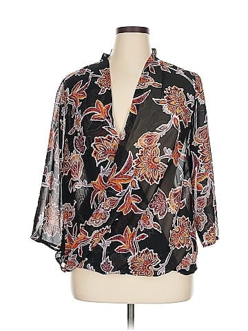 Liz Claiborne Career 3/4 Sleeve Blouse (view 1)