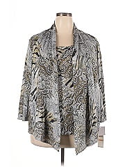 Alfred Dunner 3/4 Sleeve Blouse