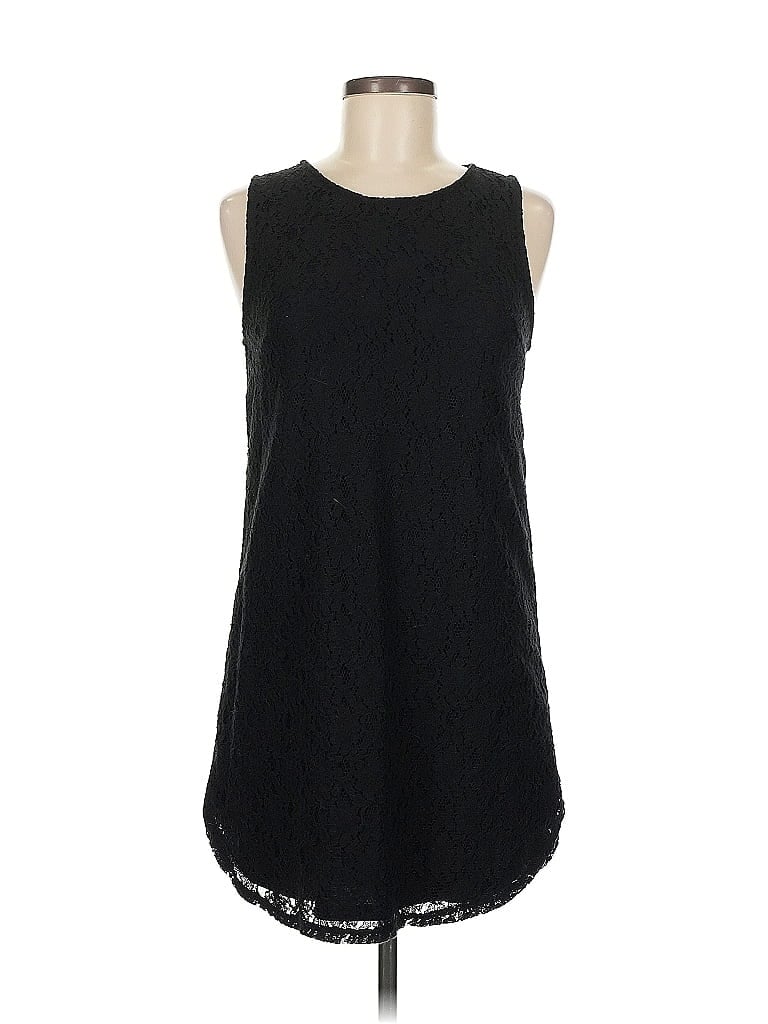 Pre-owned Monteau Casual Dress In Black