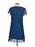 Francesca's 100% Polyester Blue Casual Dress Size S - photo 2