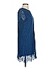 Francesca's 100% Polyester Blue Casual Dress Size S - photo 3