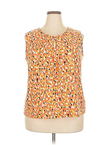 Black Label by Evan Picone Sleeveless Blouse (view 1)