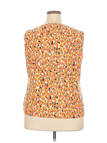 Black Label by Evan Picone Sleeveless Blouse (view 2)