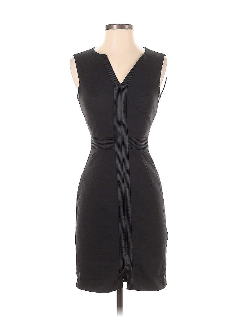 Pre-owned H&m Cocktail Dress In Black