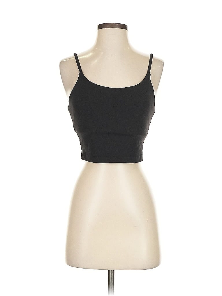 Pre-owned One Tank Top Black Strapless Neckline Tops