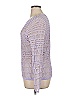 Carlisle Metallic Purple Pullover Sweater Size XL - photo 4