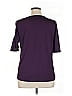 Agnes Orinda Purple Short Sleeve Top Size 1X - photo 2