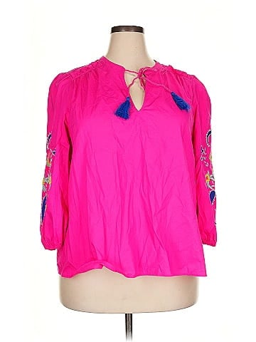 Crown & Ivy 3/4 Sleeve Blouse (view 1)