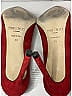Jimmy Choo 100% Suede Red Heels Size EU 39 - photo 12