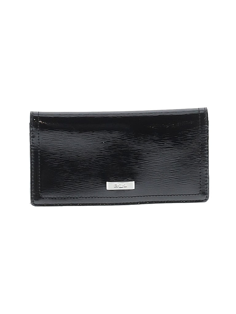 Ralph Lauren Black Polyurethane Women Wallet