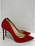 Jimmy Choo 100% Suede Red Heels Size EU 39 - photo 11