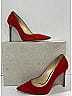 Jimmy Choo 100% Suede Red Heels Size EU 39 - photo 9