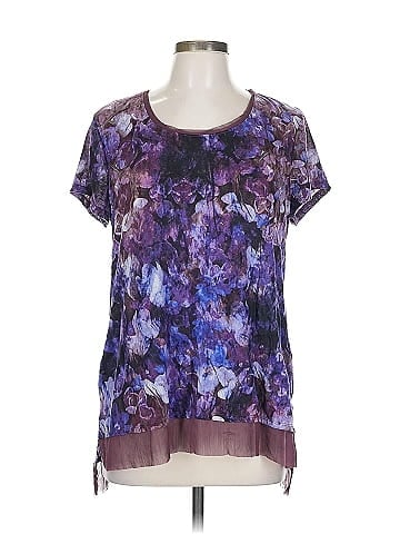 Simply Vera Vera Wang Short Sleeve Blouse (view 1)