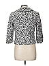 Sigrid Olsen 100% Cotton Print White Blazer Size 6 - photo 2