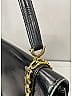 Gucci 100% Leather Solid Black Vintage Leather Satchel One size - photo 13