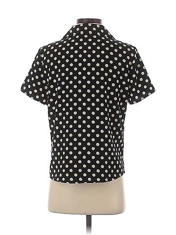Susan Graver Short Sleeve Blouse (view 2)