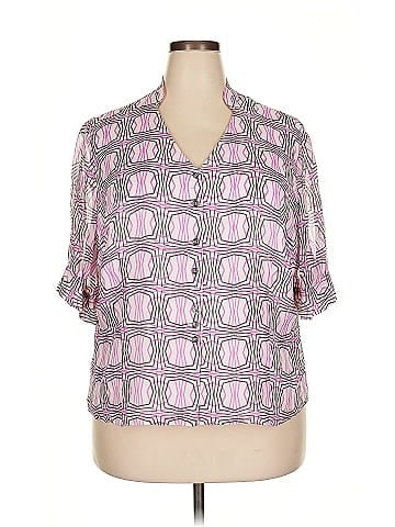 Jones New York Collection Short Sleeve Blouse (view 1)