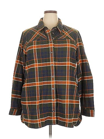 Duluth Trading Co. Long Sleeve Button-Down Shirt (view 1)